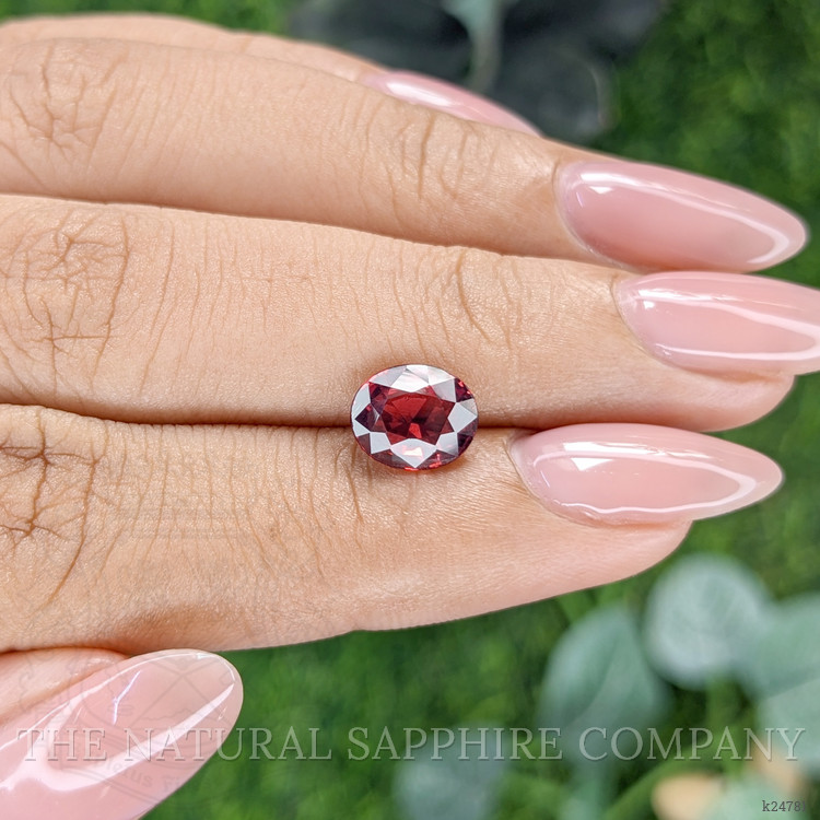 2.05 Ct. Red Garnet from Tanzania