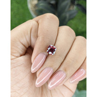 2.04 Ct. Red Garnet from Tanzania Life Style