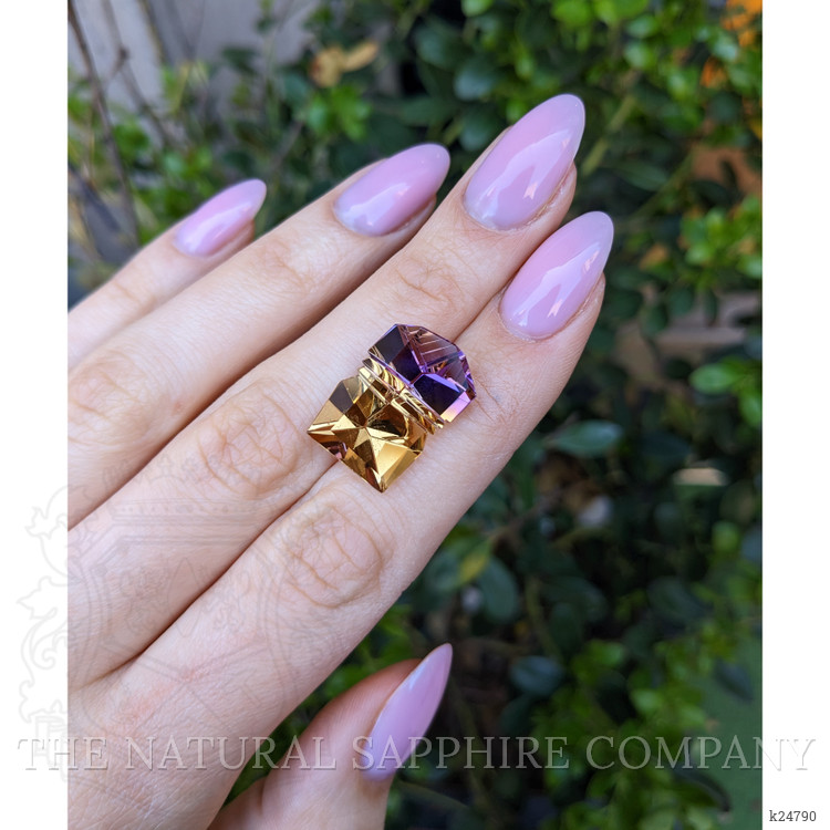 13.74 Ct. Bi Color Ametrine from Bolivia
