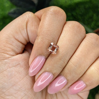 1.64 Ct. Peach Tourmaline from Tanzania Life Style
