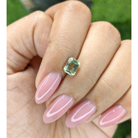 1.06 Ct. Green Tourmaline from Tanzania Life Style