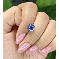 2.56 Ct. Violet Tanzanite from Tanzania Life Style