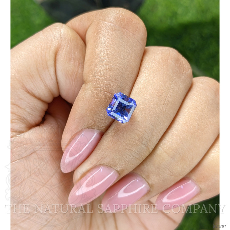 2.56 Ct. Violet Tanzanite from Tanzania