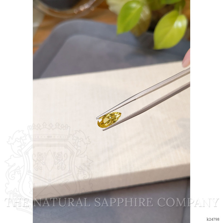 2.24 Ct. Yellowish Brown Zircon from Ceylon (Sri Lanka)