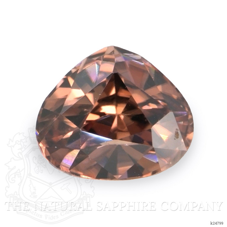 2.60 Ct. Brown Zircon from Ceylon (Sri Lanka)