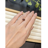 2.60 Ct. Brown Zircon from Ceylon (Sri Lanka) Life Style