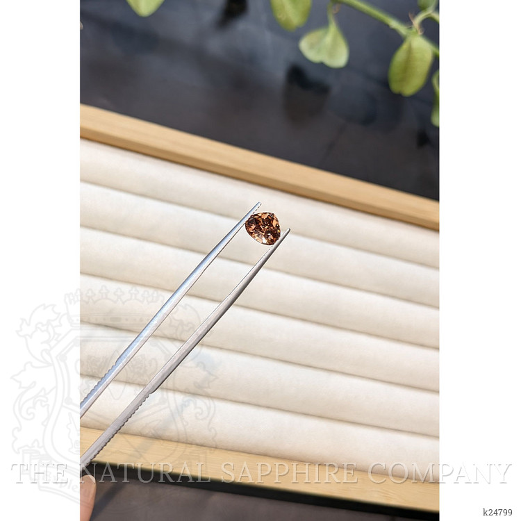2.60 Ct. Brown Zircon from Ceylon (Sri Lanka)