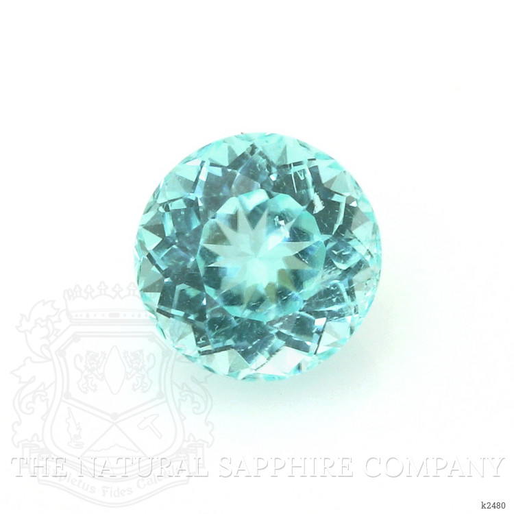 Men's Paraiba Tourmaline Ring 1.25 Ct., 14K White & Yellow