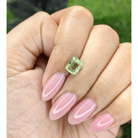 1.37 Ct. Green Tourmaline from Tanzania Life Style