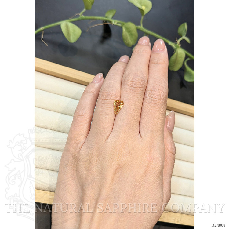 1.98 Ct. Yellow Zircon from Ceylon (Sri Lanka)