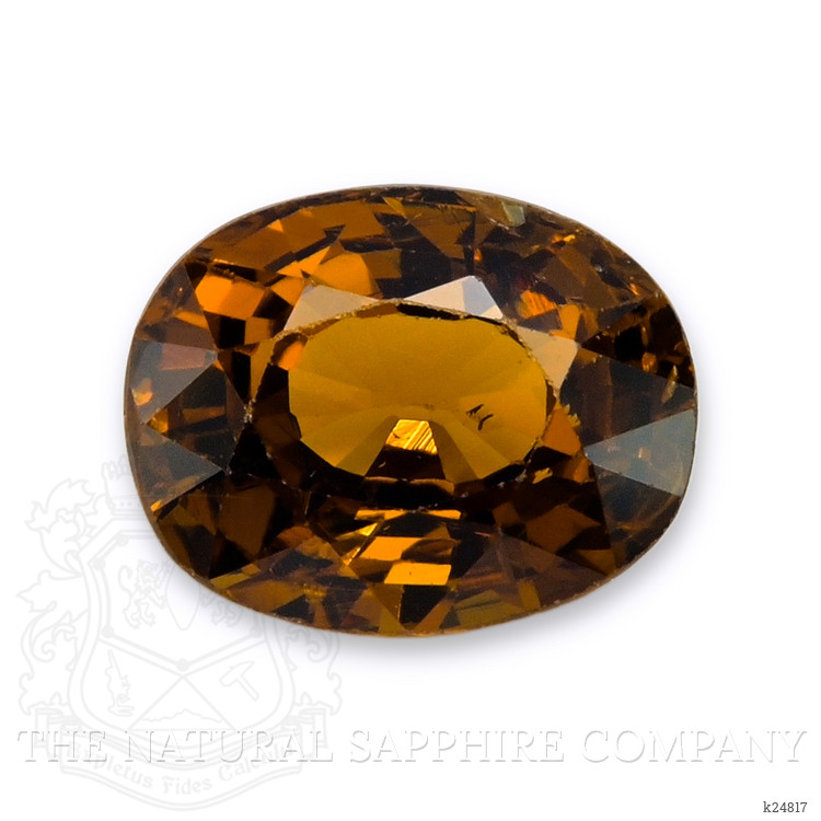 1.25 Ct. Orangish Brown Malaya Garnet from Tanzania