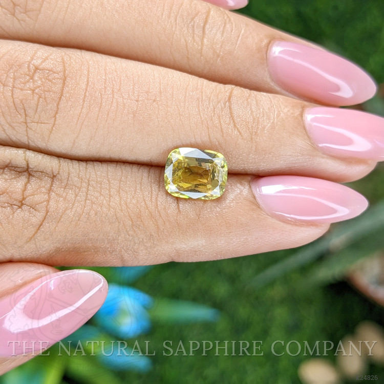 1.79 Ct. Greenish Yellow Tourmaline from Tanzania