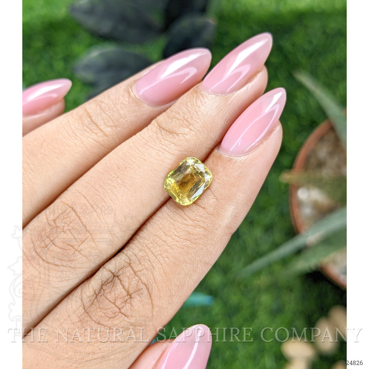 1.79 Ct. Greenish Yellow Tourmaline from Tanzania