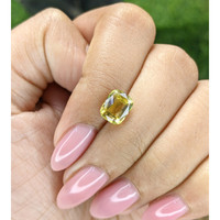 1.79 Ct. Greenish Yellow Tourmaline from Tanzania Life Style