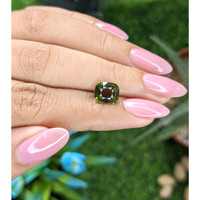 2.45 Ct. Yellowish Green Tourmaline from Tanzania Life Style