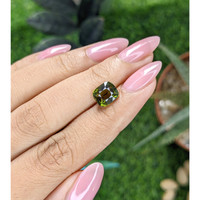 2.45 Ct. Yellowish Green Tourmaline from Tanzania Life Style