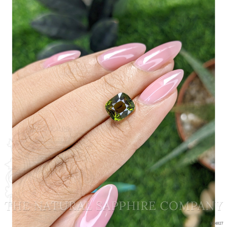 2.45 Ct. Yellowish Green Tourmaline from Tanzania