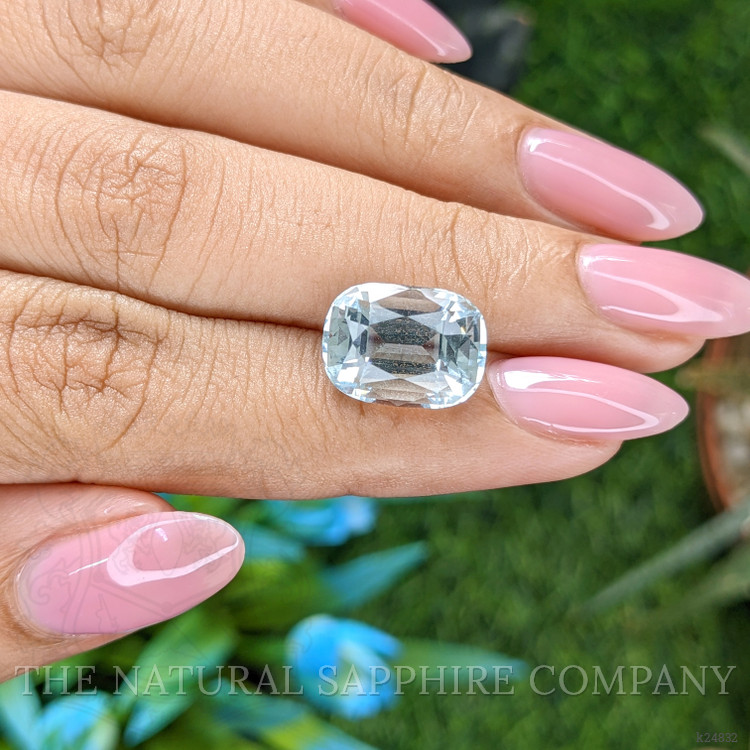 7.70 Ct. Blue Aquamarine from Tanzania