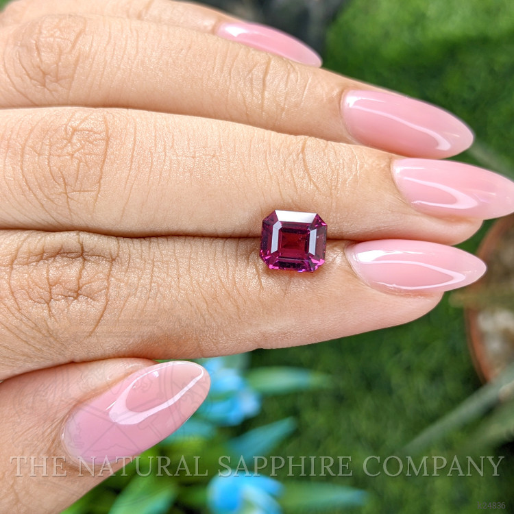 2.52 Ct. Pinkish Purple Garnet from Tanzania