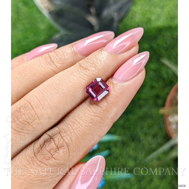 2.52 Ct. Pinkish Purple Garnet from Tanzania