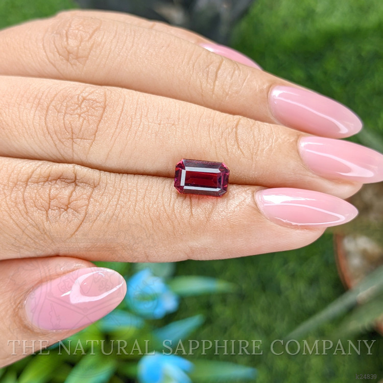 2.61 Ct. Reddish Pink Garnet from Tanzania