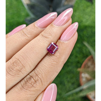 1.38 Ct. Purplish Pink Garnet from Tanzania Life Style