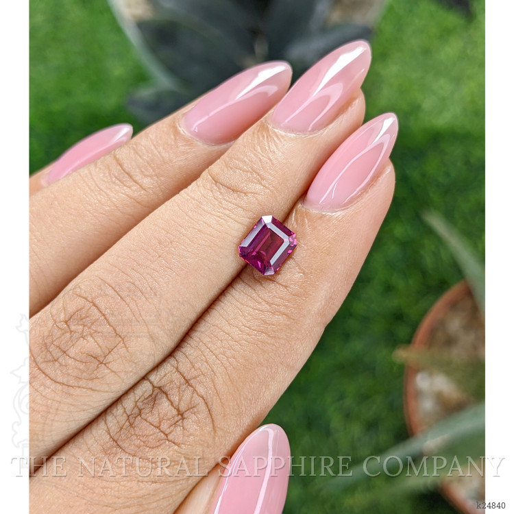 1.38 Ct. Purplish Pink Garnet from Tanzania