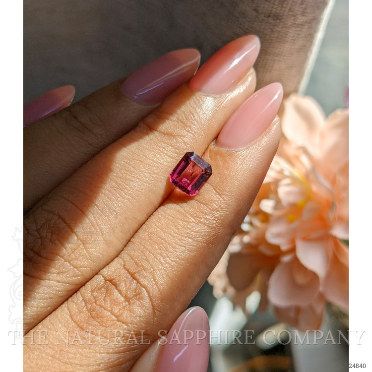 1.38 Ct. Purplish Pink Garnet from Tanzania
