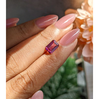 1.47 Ct. Pinkish Purple Garnet from Tanzania Life Style
