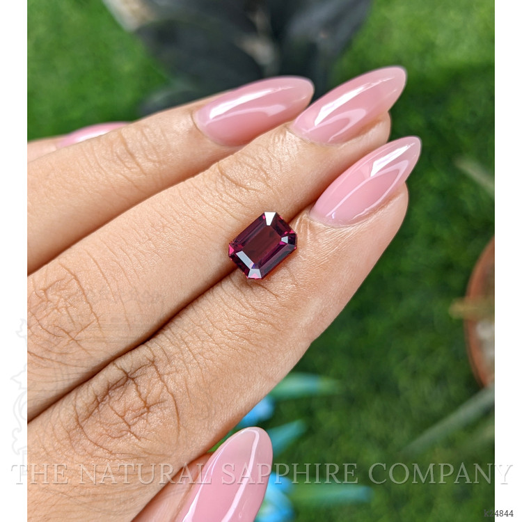 2.51 Ct. Purplish Red Garnet from Tanzania