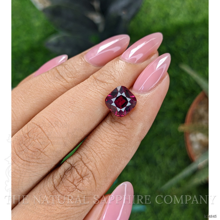 3.96 Ct. Pinkish Red Garnet from Tanzania
