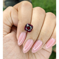 3.96 Ct. Pinkish Red Garnet from Tanzania Life Style