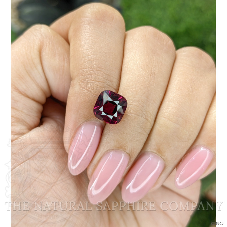 3.96 Ct. Pinkish Red Garnet from Tanzania