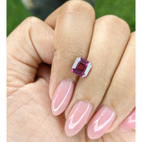 1.90 Ct. Purplish Pink Garnet from Tanzania Life Style
