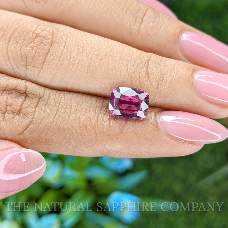 2.85 Ct. Pinkish Purple Garnet from Tanzania