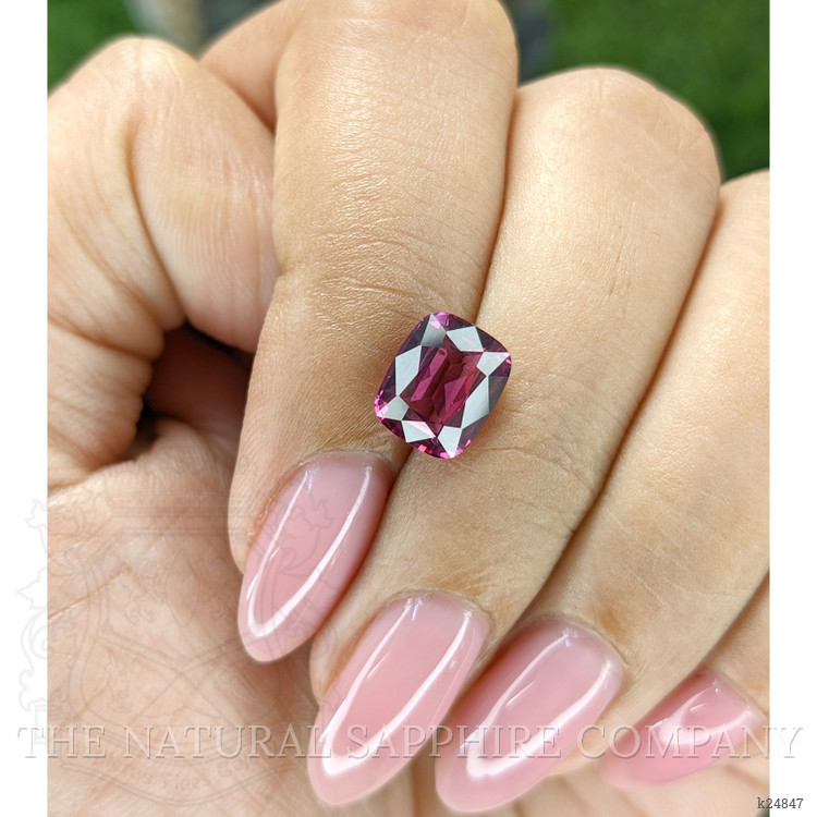2.85 Ct. Pinkish Purple Garnet from Tanzania