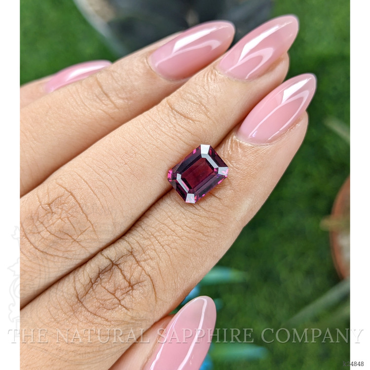 3.19 Ct. Reddish Purple Garnet from Tanzania