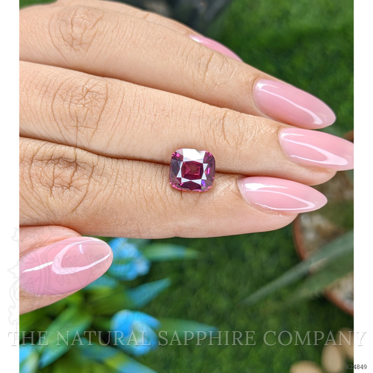 3.30 Ct. Reddish Pink Garnet from Tanzania