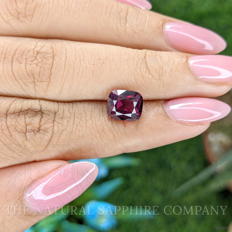 3.70 Ct. Purplish Pink Garnet from Tanzania