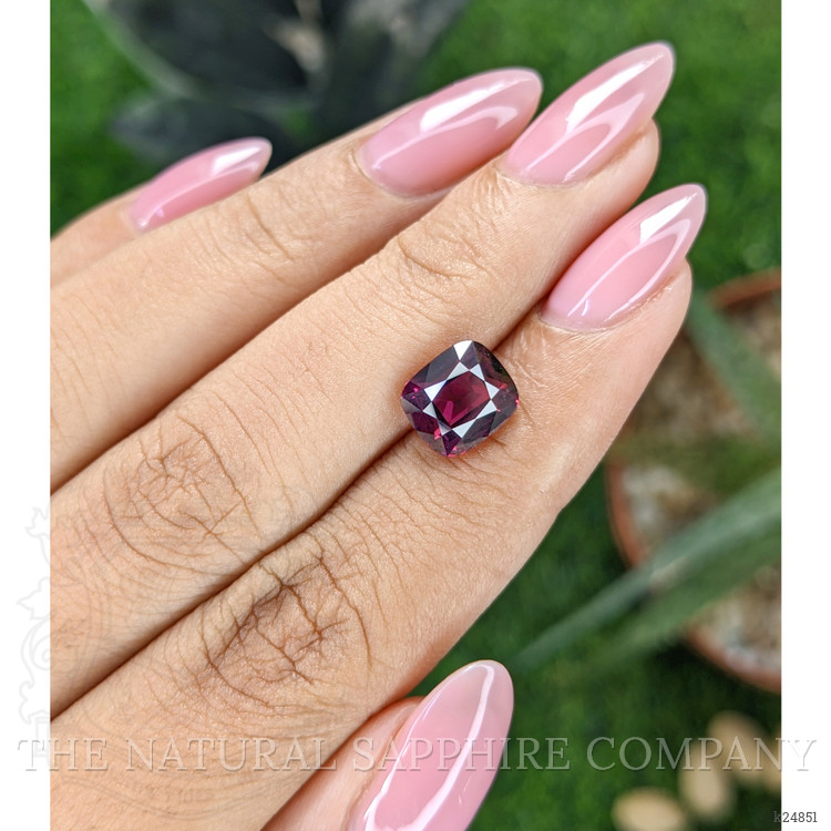 3.70 Ct. Purplish Pink Garnet from Tanzania
