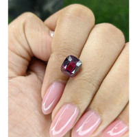 3.70 Ct. Purplish Pink Garnet from Tanzania Life Style