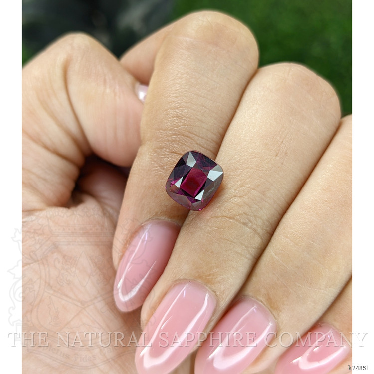 3.70 Ct. Purplish Pink Garnet from Tanzania