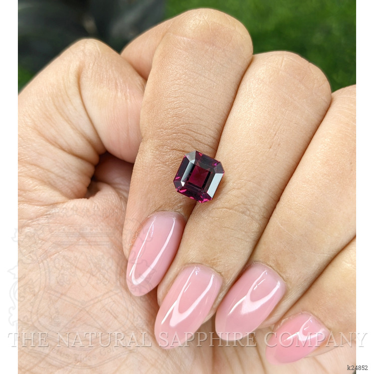 2.87 Ct. Purplish Pink Garnet from Tanzania
