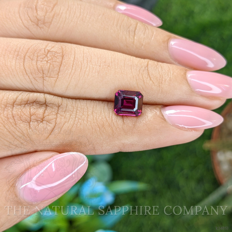 2.56 Ct. Purplish Pink Garnet from Tanzania