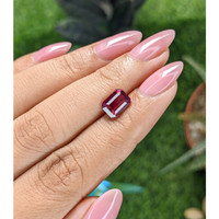 2.24 Ct. Reddish Pink Garnet from Tanzania Life Style
