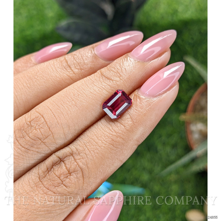 2.24 Ct. Reddish Pink Garnet from Tanzania