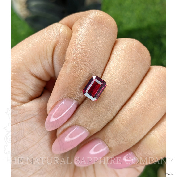 2.24 Ct. Reddish Pink Garnet from Tanzania