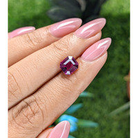 2.56 Ct. Pinkish Purple Garnet from Tanzania Life Style