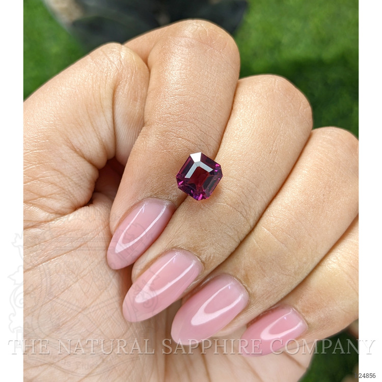 2.56 Ct. Pinkish Purple Garnet from Tanzania