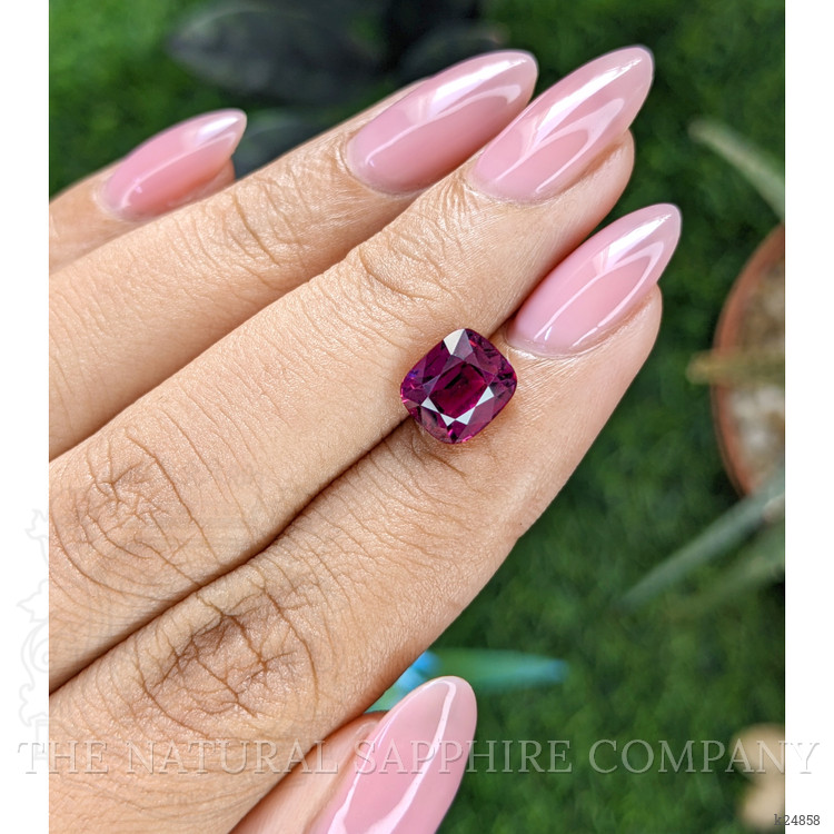 3.20 Ct. Purplish Pink Garnet from Tanzania
